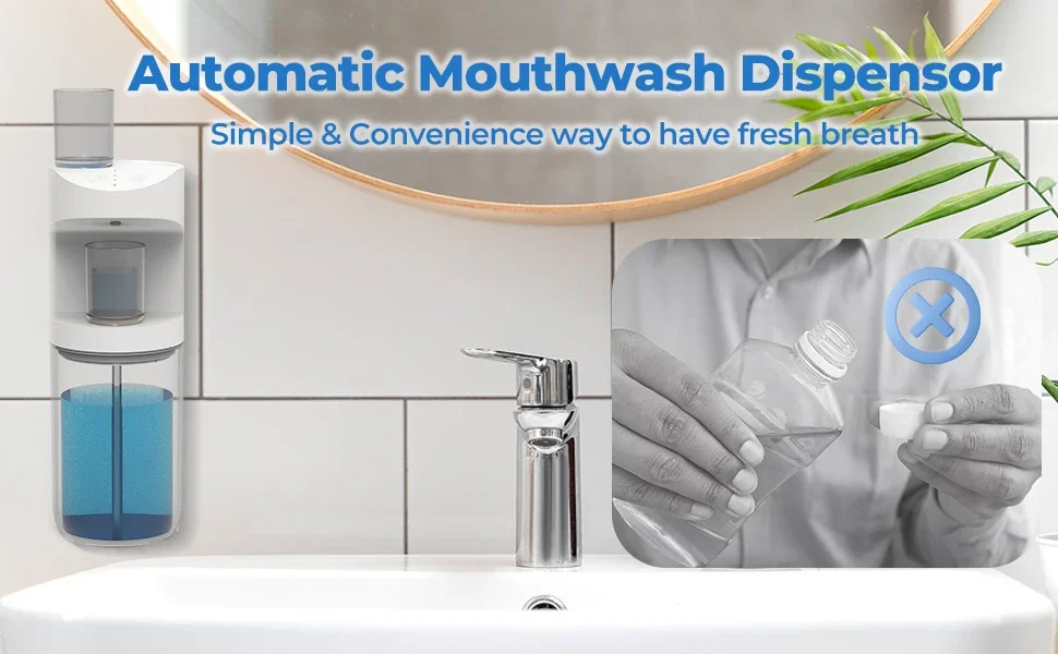 Automatic Mouthwash Dispenser 7